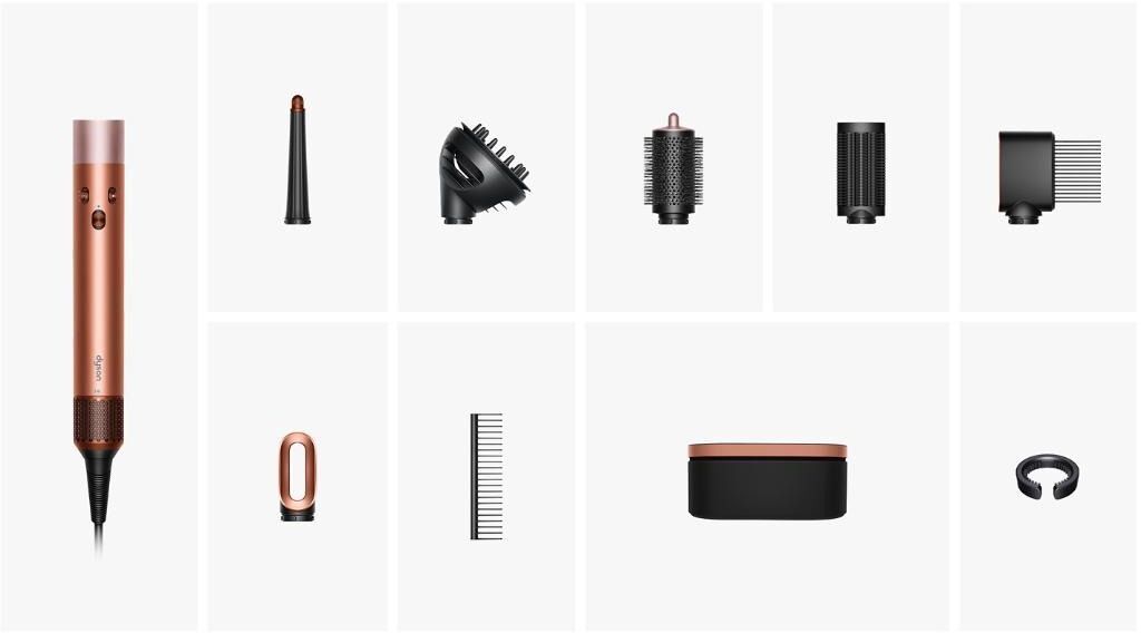 Стайлер Dyson HS08 Airwrap ID Curly/Coily Amber Silk (142899-01) · 5