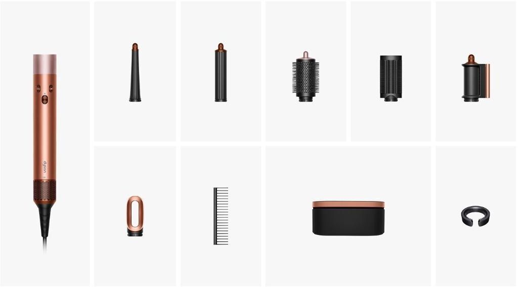 Стайлер Dyson HS08 Airwrap ID Straight/Wavy Amber Silk (123682-01) · 5