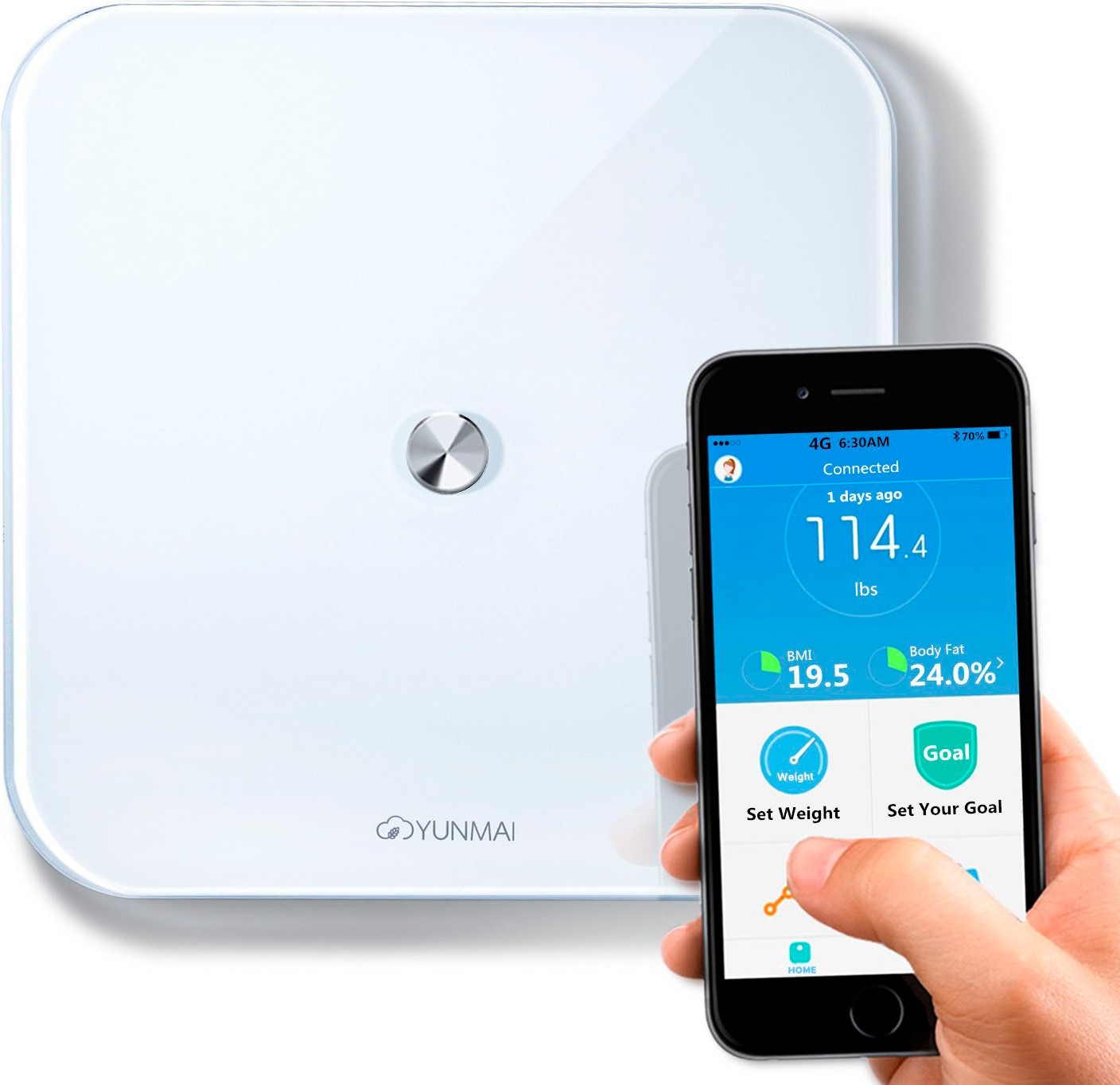 

Весы YUNMAI SE Smart Scale White (M1680)
