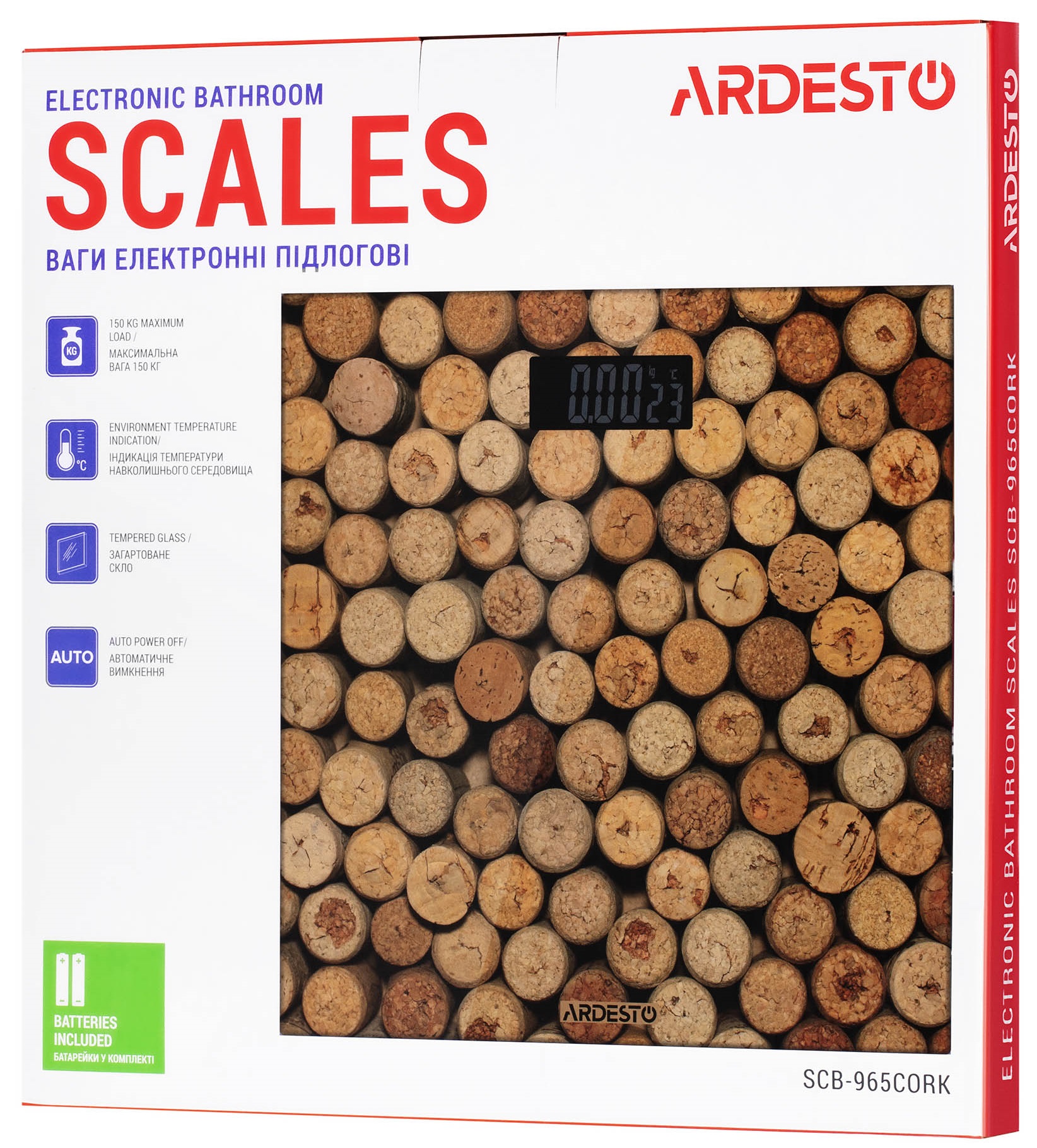 Ваги ARDESTO SCB-965CORK · 5