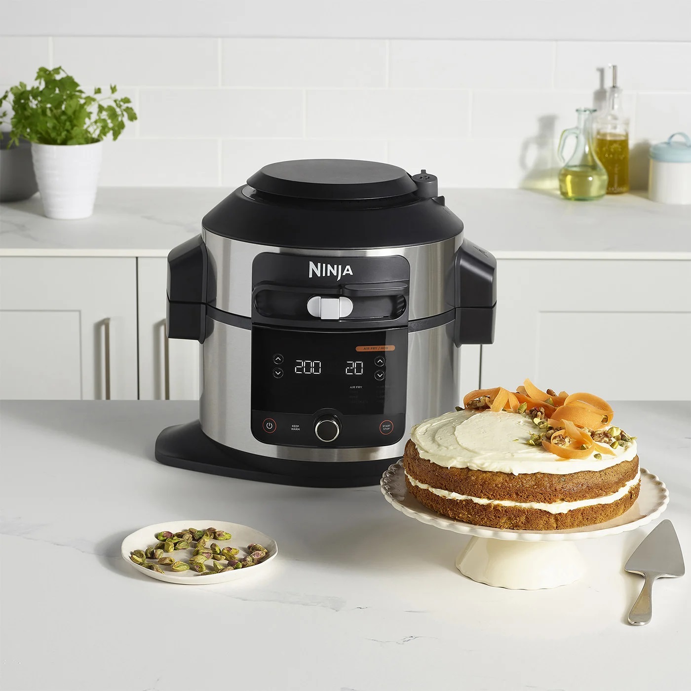 ᐉ Мультиварка-скороварка NINJA Foodi 6 л​ SmartLid Multi Cooker (OL550EU) —  купить в Киеве и Украине | Цена и отзывы в ELDORADO