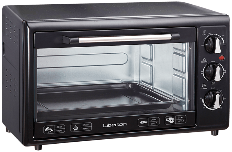 

Мини-печь LIBERTON LEO-350 Black