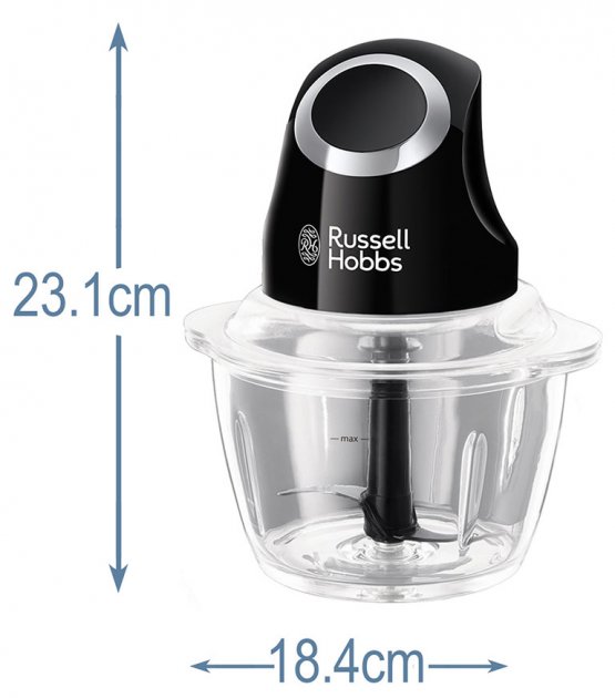 Подрібнювач RUSSELL HOBBS 24662-56 Matte Black · 6