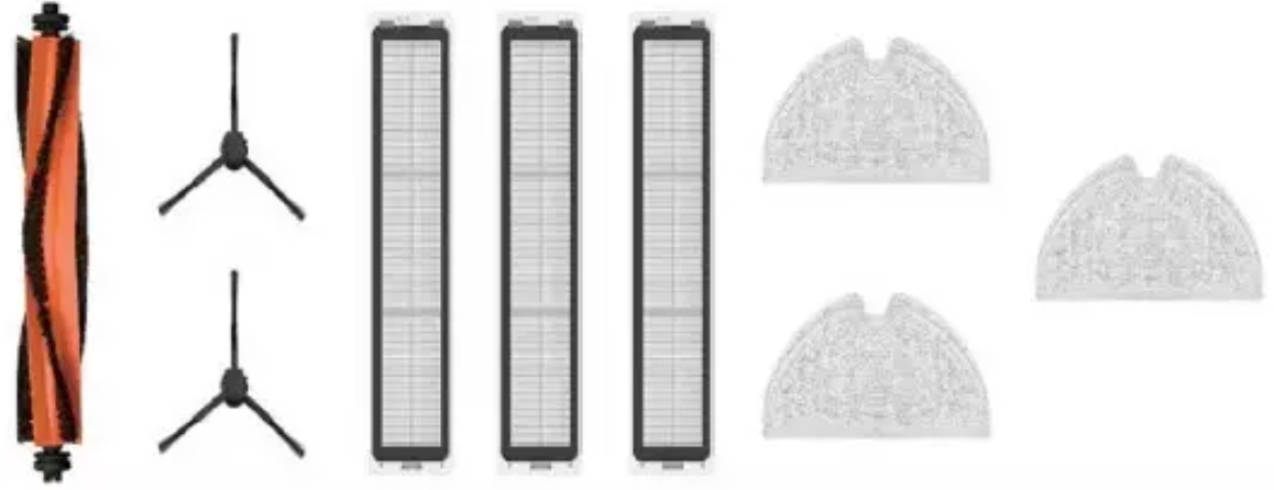 Набір аксесуарів для пилососа DREAME D9 Pro/D9 Max/L10 Pro (RAK3) в Києві