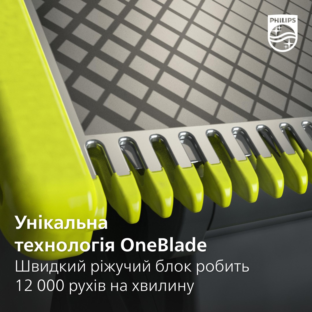 Змінне лезо PHILIPS OneBlade QP420/50 2шт · 4