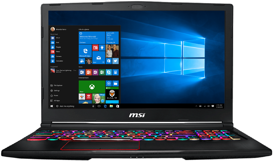 

Ноутбук MSI GE63-8RF Raider (GE63RGB8RF-275UA)