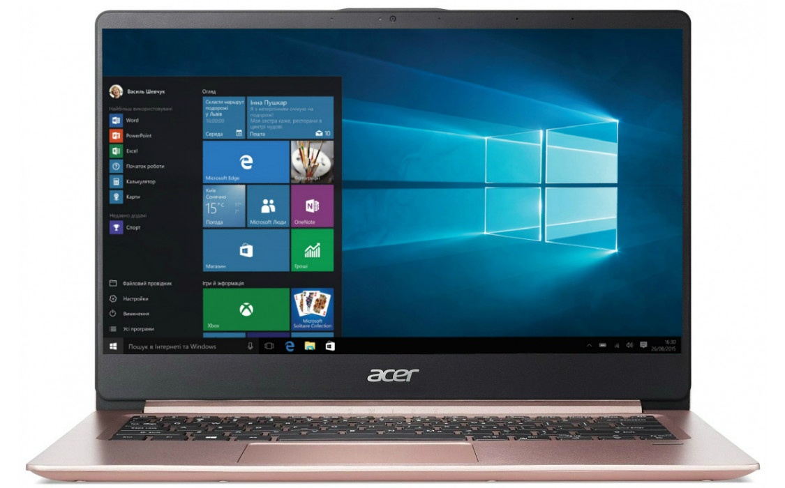 

Ноутбук Acer Swift 1 SF114-32-C1RD Pink (NX.GZLEU.004)