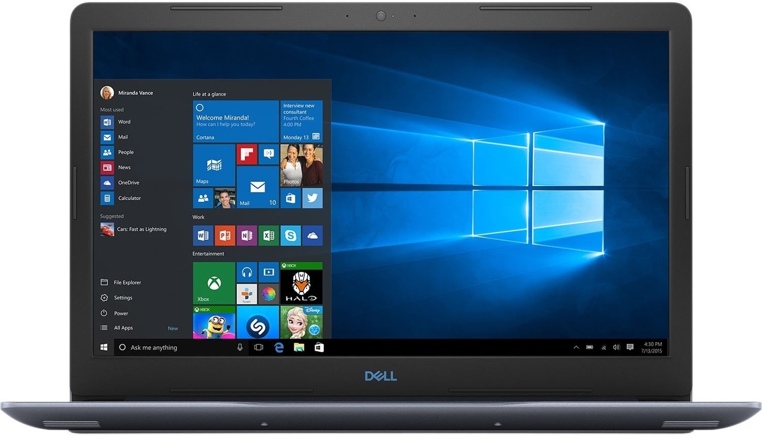

Ноутбук Dell G3 3779 Black (G37581S1NDL-61B)