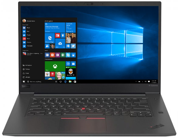 

Ноутбук Lenovo ThinkPad X1 Extreme 1 Black (20MF000WRT)