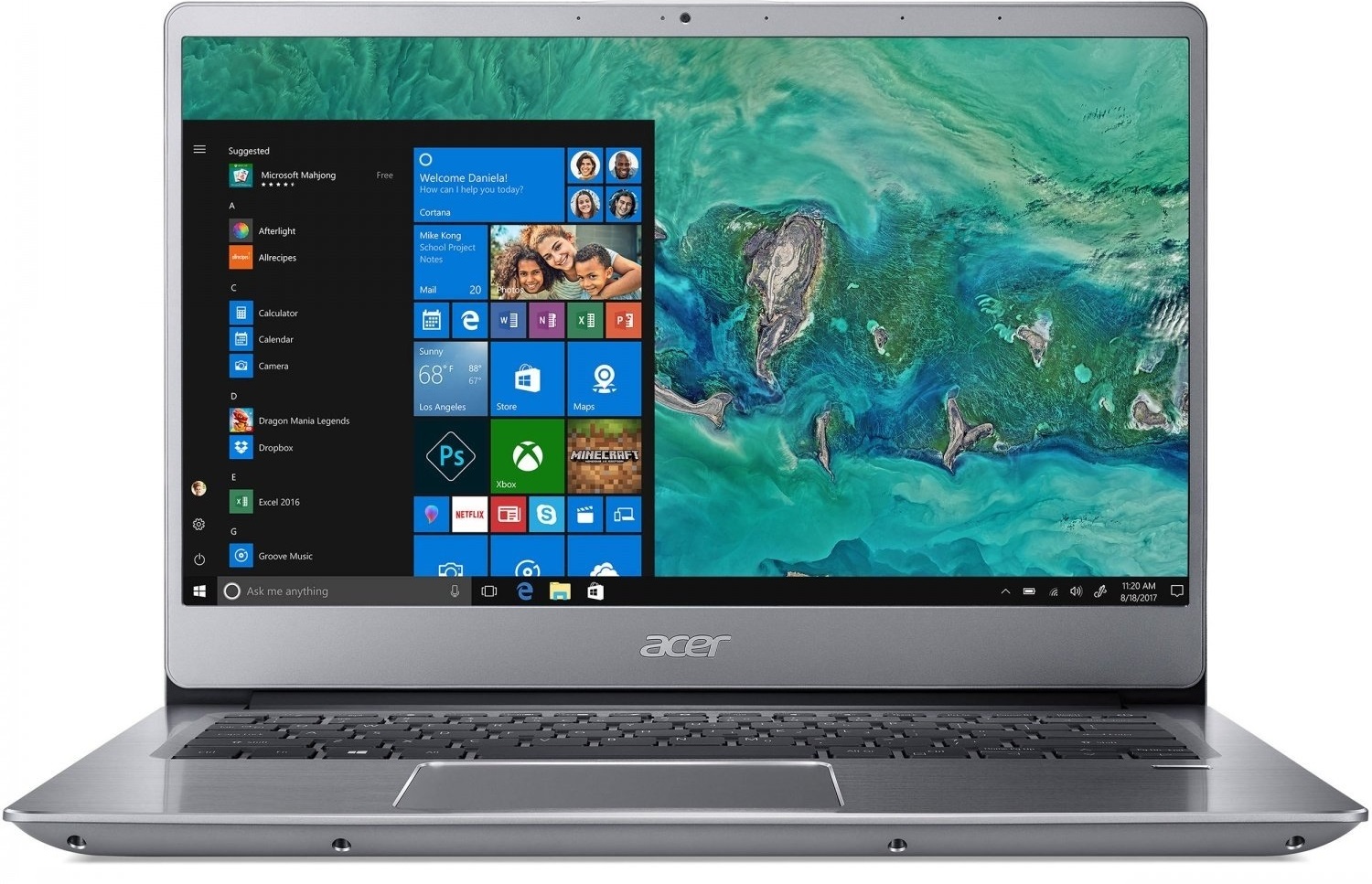 

Ноутбук Acer Swift 3 SF315-52-50J6 Silver (NX.GZ9EU.022)