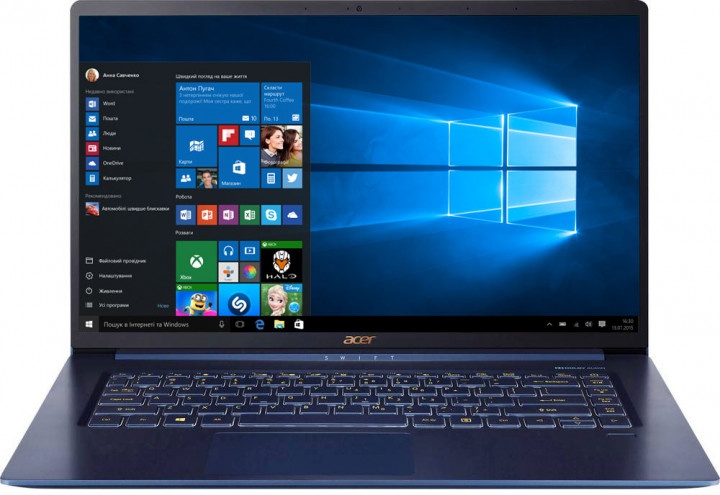 

Ноутбук ACER Swift 5 SF515-51T-58CQ Charcoal Blue (NX.H69EU.006)