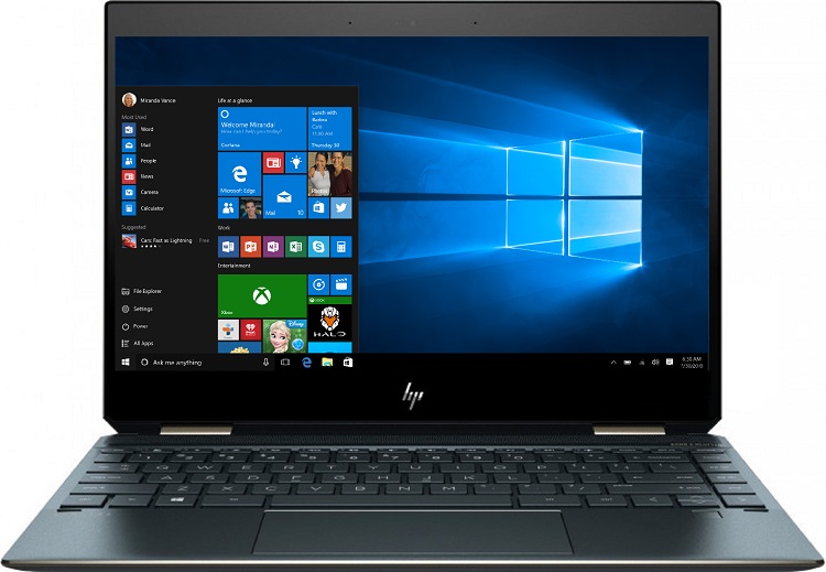 Ноутбук HP Spectre x360 13-ap0018ur Poseidon Blue (5QZ48EA) в Киеве