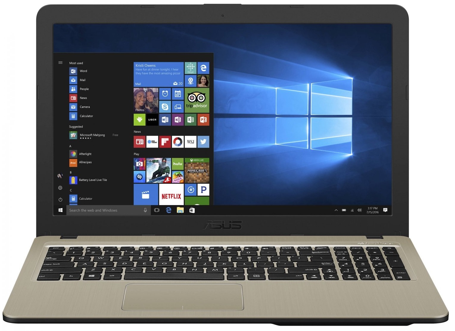 

Ноутбук ASUS F540UB-DM874T Chocolate Black (90NB0IM1-M12370)