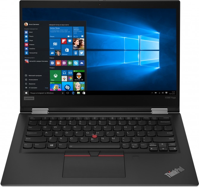 

Ноутбук LENOVO ThinkPad X390 Yoga Black (20NN002JRT)