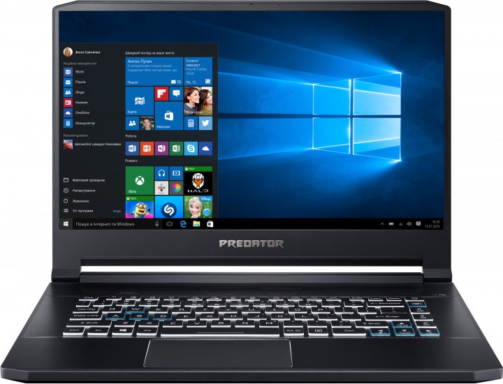 

Ноутбук ACER Predator Triton 500 PT515-51-7041 Obsidian Black (NH.Q4WEU.023)