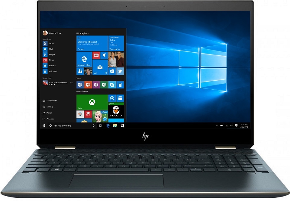 

Ноутбук HP Spectre x360 15-df0040ur Poseidon Blue (6BH48EA)