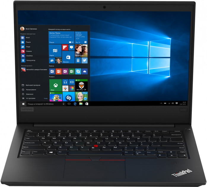 

Ноутбук LENOVO ThinkPad E490 Black (20N80018RT)