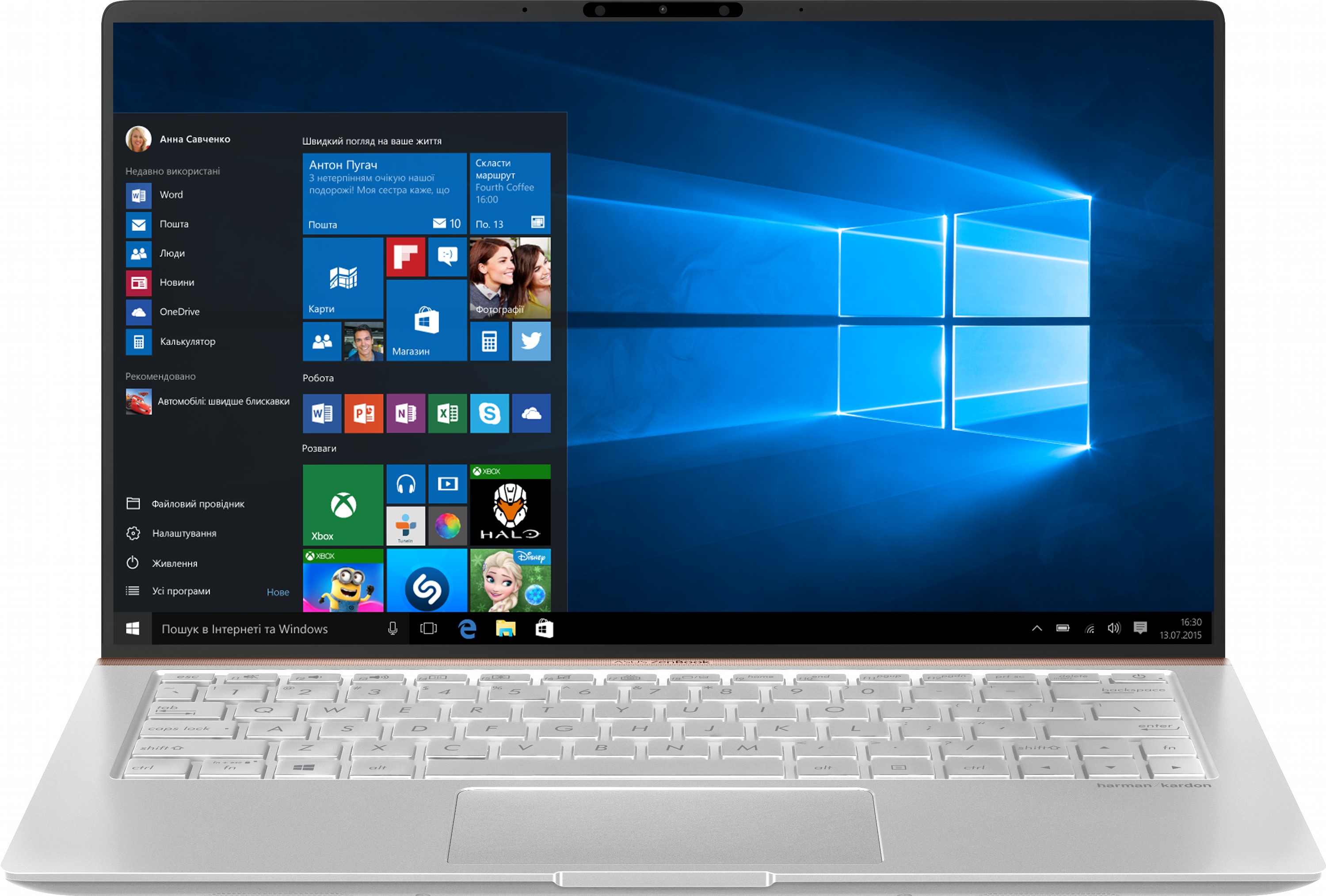 

Ноутбук ASUS UX333FA-A3248T Silver (90NB0JV2-M07280)