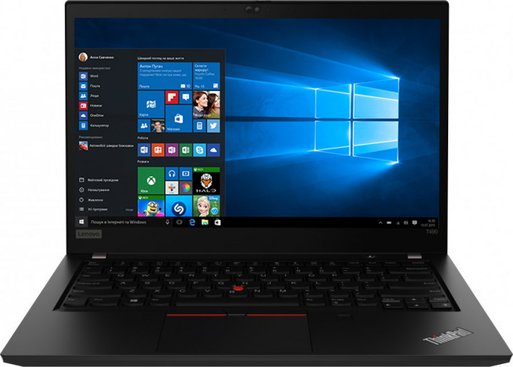 

Ноутбук LENOVO ThinkPad T490 Black (20N3001ERT)