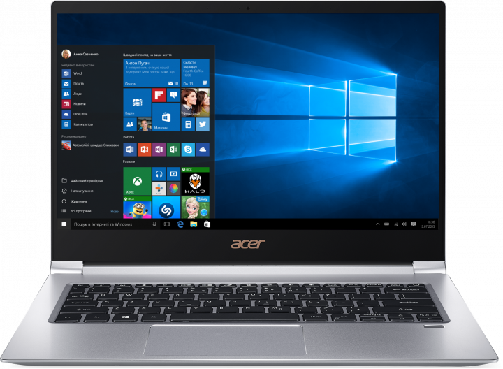 

Ноутбук ACER Swift 3 SF314-55G-51ZW Sparkly Silver (NX.HBJEU.009)