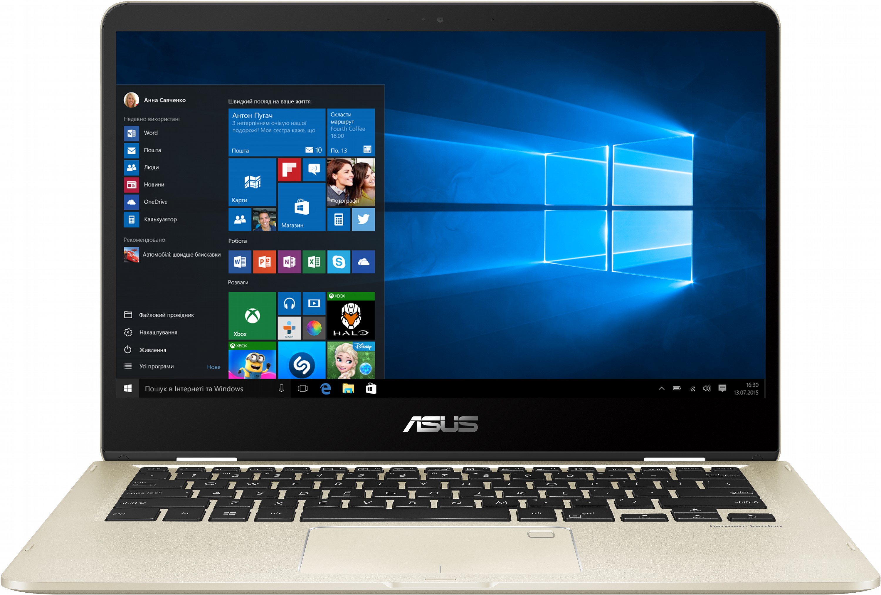 

Ноутбук ASUS UX461FA-E1074T Gold (90NB0K12-M02360)