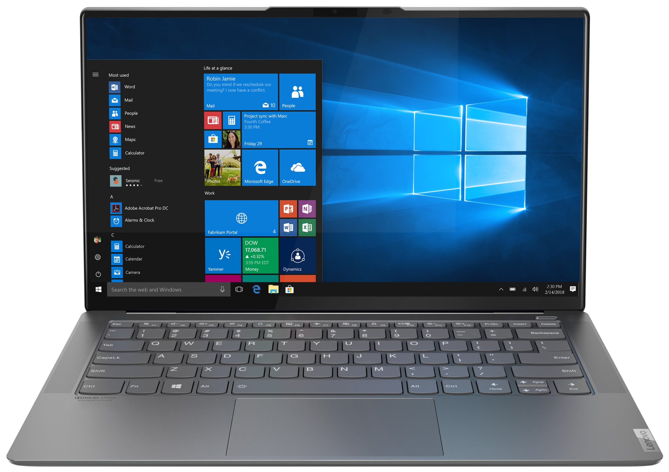 

Ноутбук LENOVO Yoga S940-14IWL Grey (81Q7004HRA)