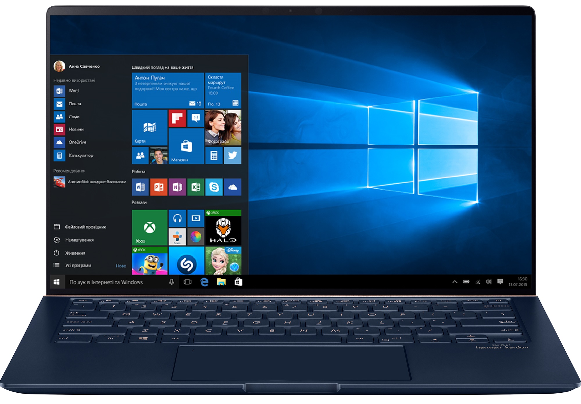 Ноутбук ASUS ZenBook UX433FAC-A5122T Royal Blue (90NB0MQ5-M01990) в Киеве