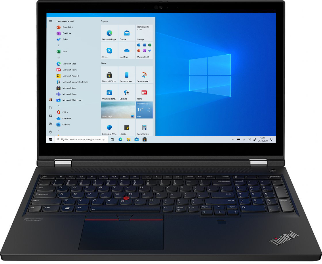 Ноутбук LENOVO ThinkPad P15 Gen 1 Black (20ST005SRT) в Киеве