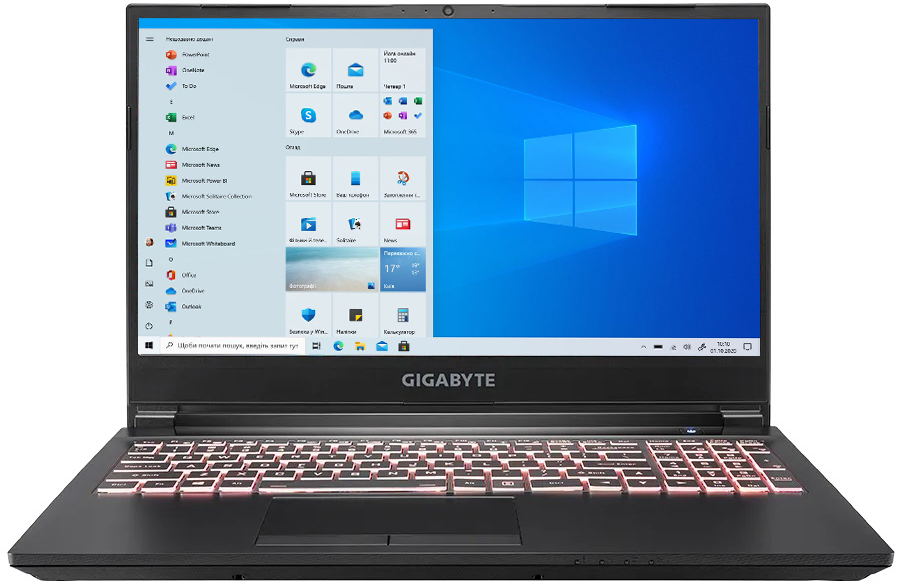 Ноутбук GIGABYTE G5 KC Black (G5_KC-5RU1130SH) в Киеве