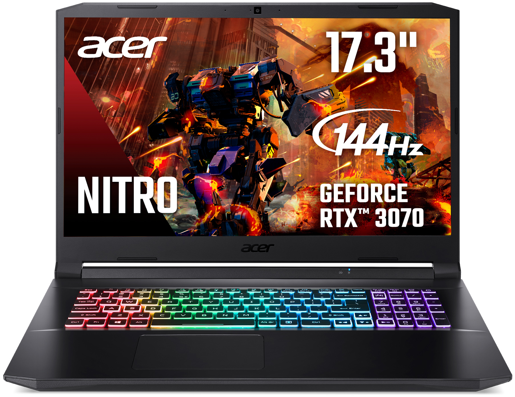 ᐉ Ноутбук ACER Nitro 5 AN517-41-R2D7 Shale Black (NH.QBGEU.00G ...