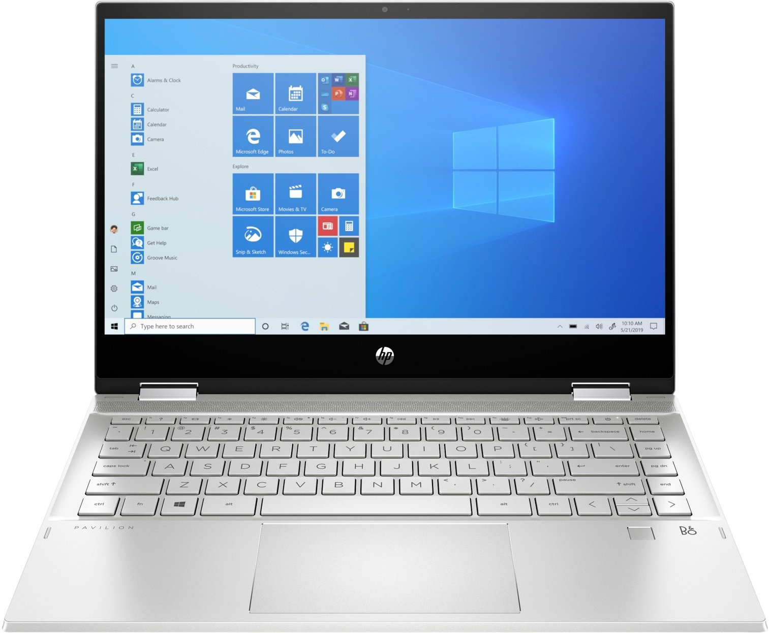 ᐉ Ноутбук HP Pavilion x360 Natural Silver (423J2EA) — купити в Києві і ...