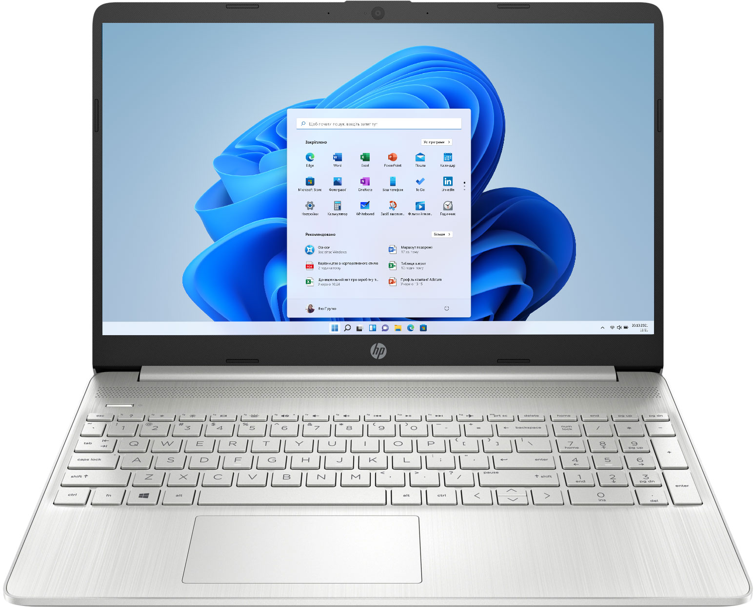 ᐉ Ноутбук HP Laptop 15s-eq2064ua Natural Silver (5B7U4EA
