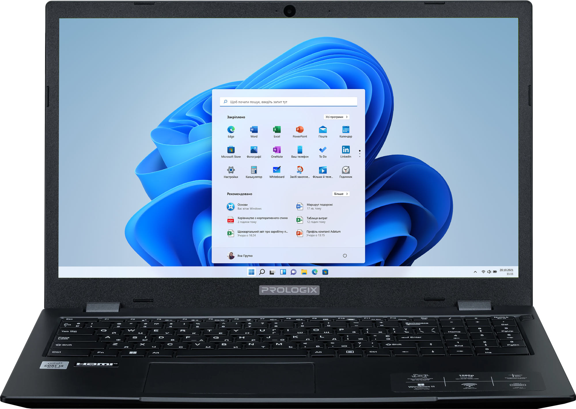 Ноутбук PROLOGIX M15-720 Black (PN15E02.I3108S2NW.008) в Киеве