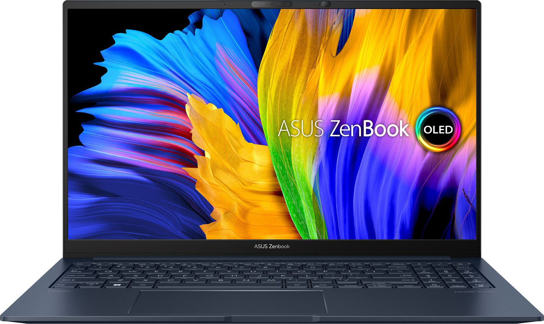 Ноутбук ASUS Zenbook 15 OLED UM3504DA-NX131 Ponder Blue (90NB1161-M004Z0) в Киеве