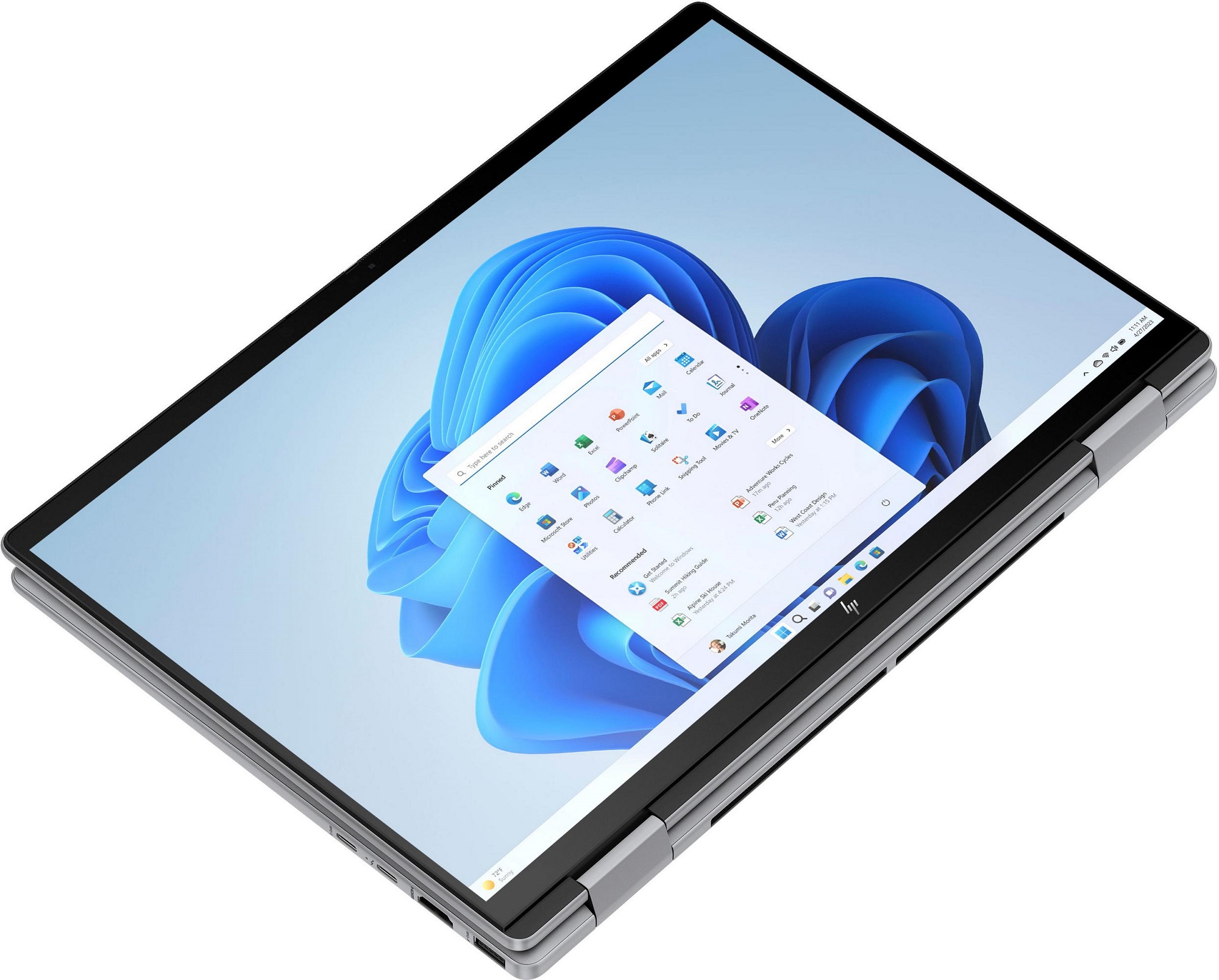 Ноутбук HP ENVY x360 14-fc0011ua сірий (AQ8Q7EA) · 5