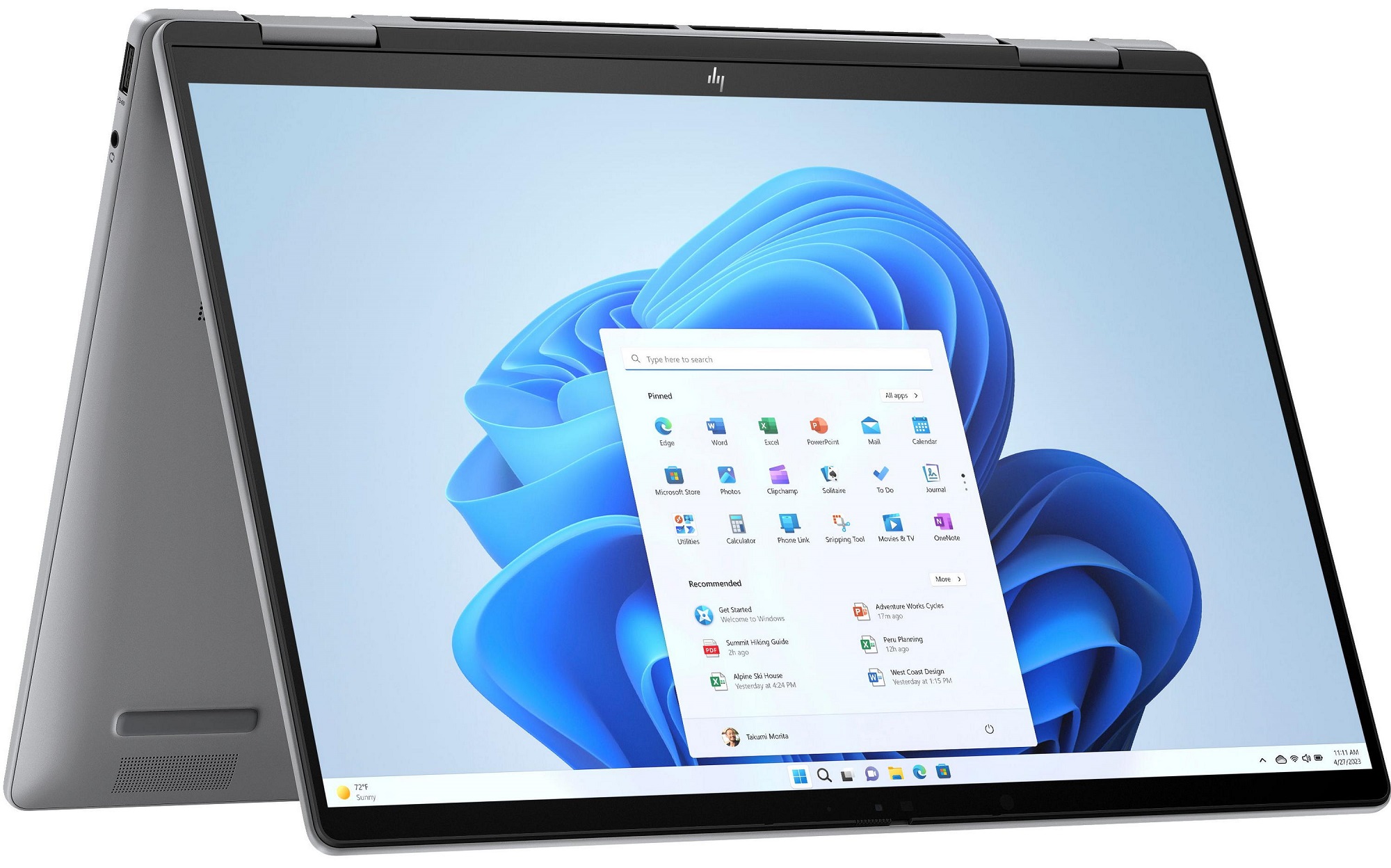 Ноутбук HP ENVY x360 14-fc0011ua сірий (AQ8Q7EA) · 4