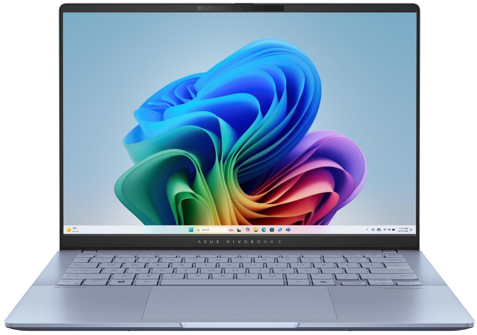 Ноутбук ASUS Vivobook S 14 S5406SA-PP113 голубой (90NB15R2-M00FW0) в Киеве