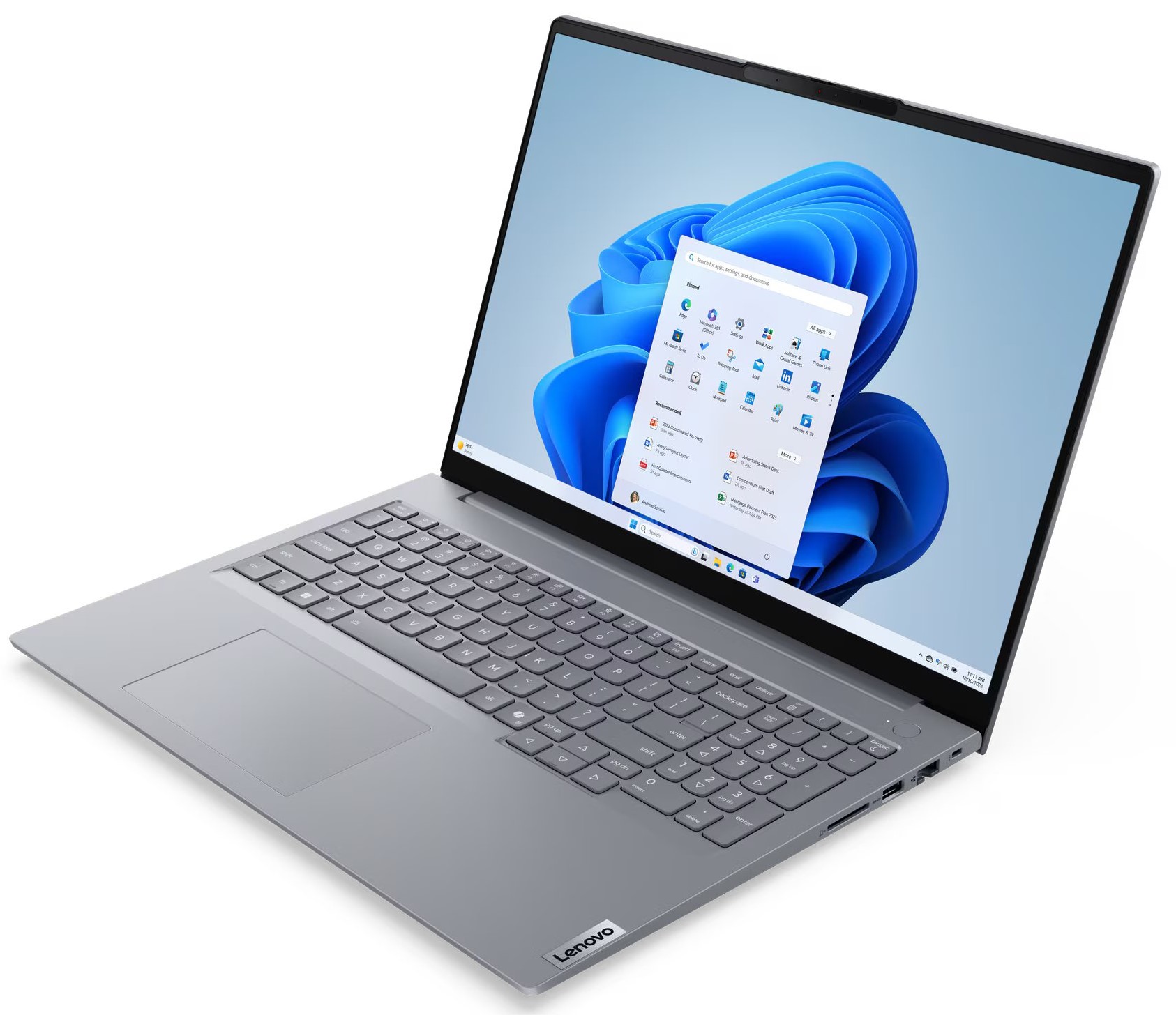 Ноутбук LENOVO ThinkBook 16 G8 IAL Arctic Grey (21SK007YRA) · 2