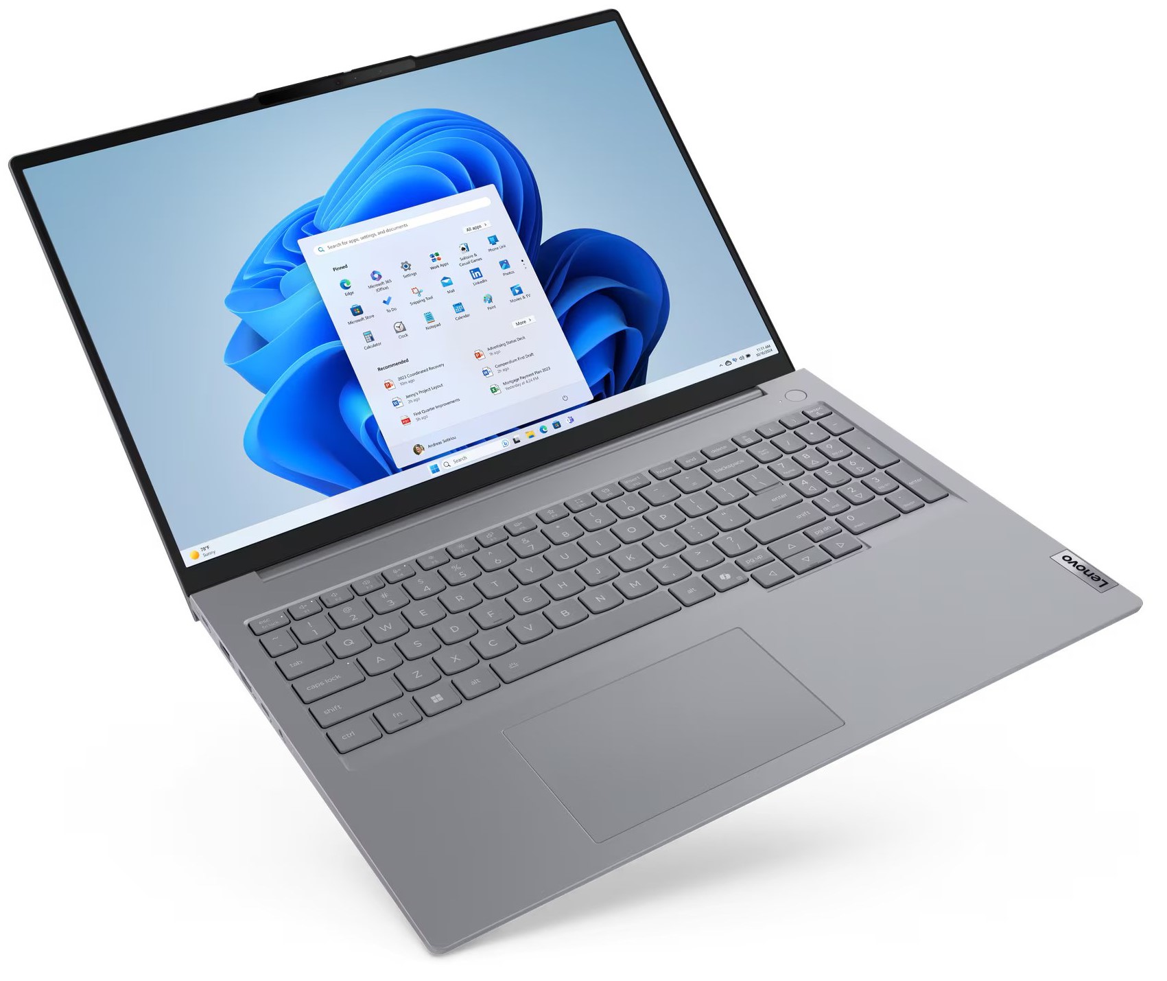 Ноутбук LENOVO ThinkBook 16 G8 IAL Arctic Grey (21SK007YRA) · 3