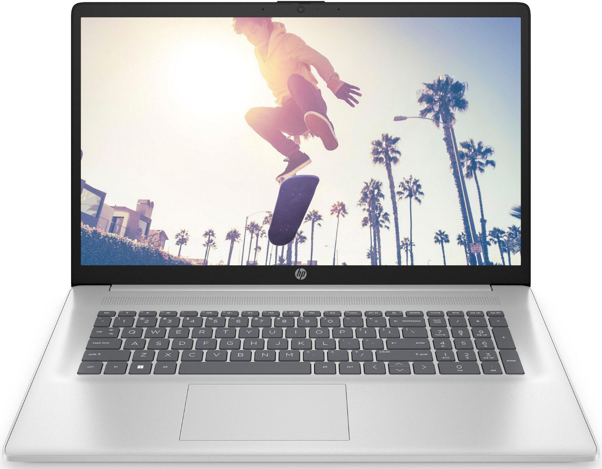 Ноутбук HP 17-cn4000ua сріблястий (B23C3EA) в Києві