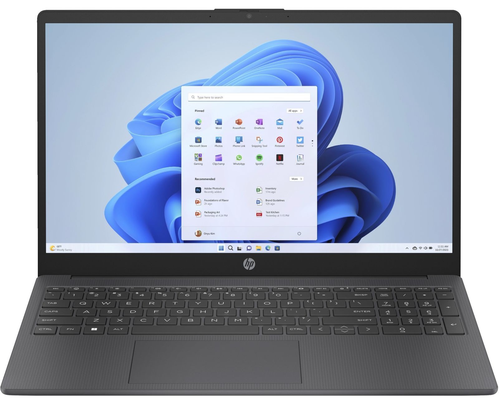 Ноутбук HP Laptop 15-fc0261ua Chalkboard Gray (C78SFEA) в Киеве