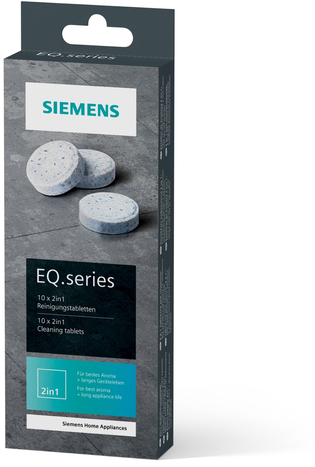

Таблетки для чистки кофемашин SIEMENS 10шт. (TZ80001N)