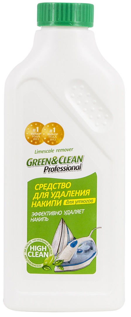 Чистящее средство для утюгов GREEN&CLEAN 0,5л (GC00119) в Киеве