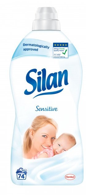 Ополіскувач для тканини SILAN Sensitive 1,85л в Києві