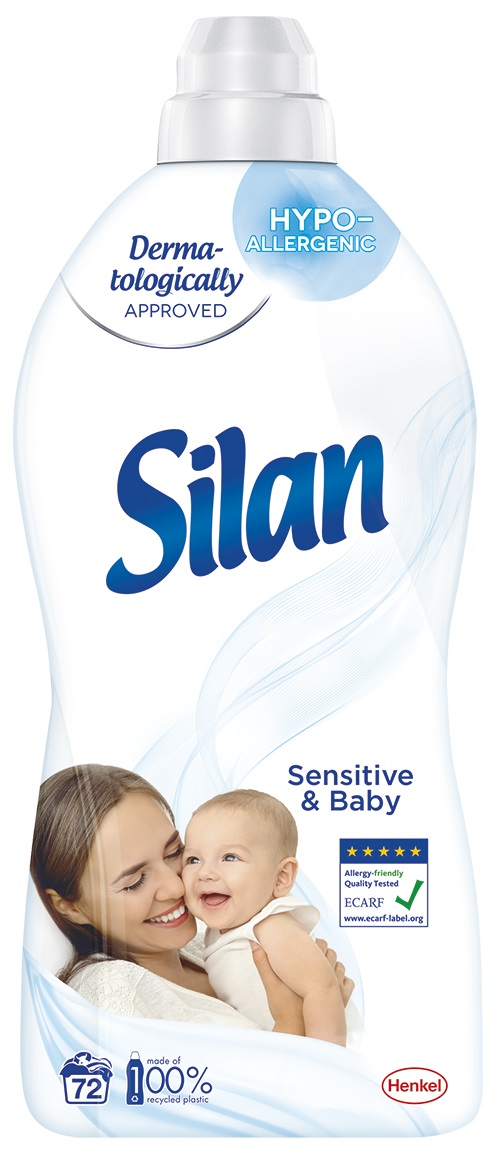 Ополаскиватель для ткани SILAN Sensitive 1.8л в Киеве