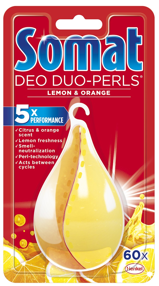 Ароматизатор для посудомийної машини SOMAT Deo Duo-Pearls Lemon в Києві