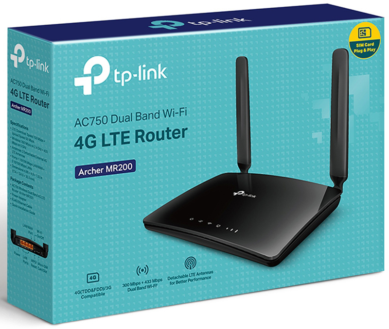 Маршрутизатор TP-LINK Archer MR200 · 5
