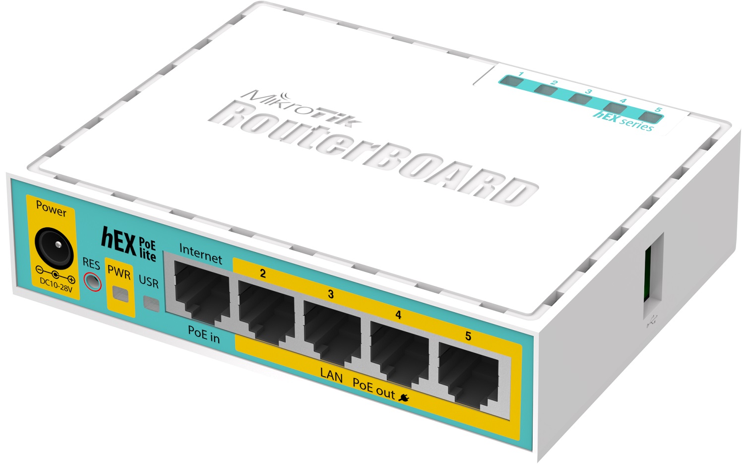 Маршрутизатор Mikrotik hEX PoE lite (RB750UPr2) · 2