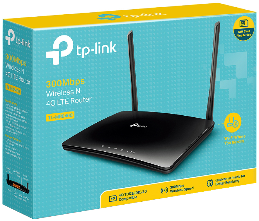 Маршрутизатор TP-LINK TL-MR6400 · 5