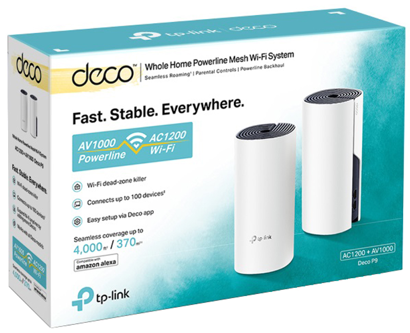 Маршрутизатор TP-LINK Deco P9 (2-pack) · 2